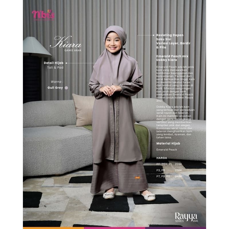 GAMIS ANAK KIARA SARIMBIT 2025