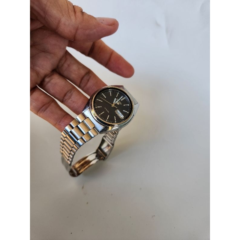 Seiko 5 Automatic Dial Blue Second Original