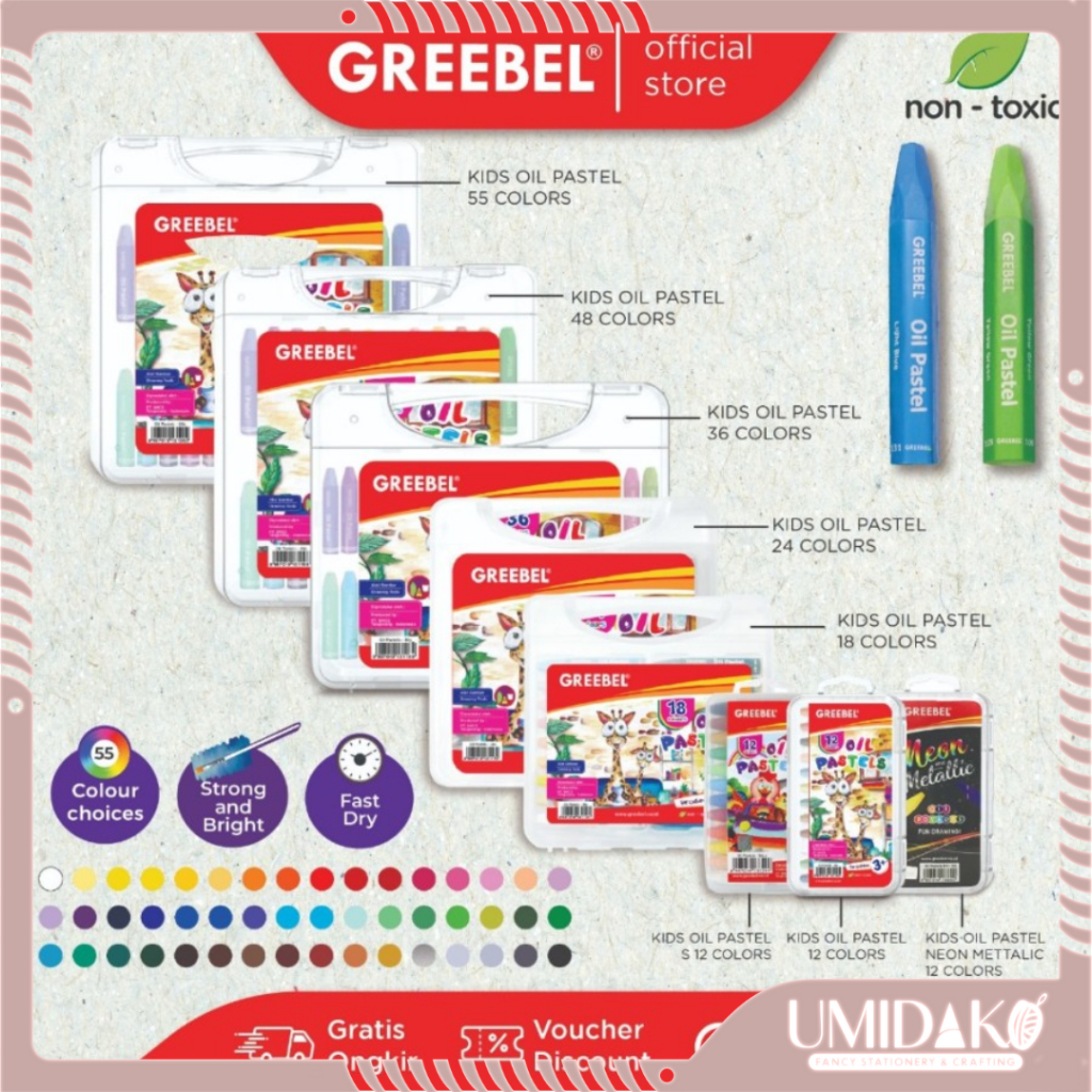 

[UMIDAKO] OIL PASTEL/KRAYON/CRAYON GREEBEL