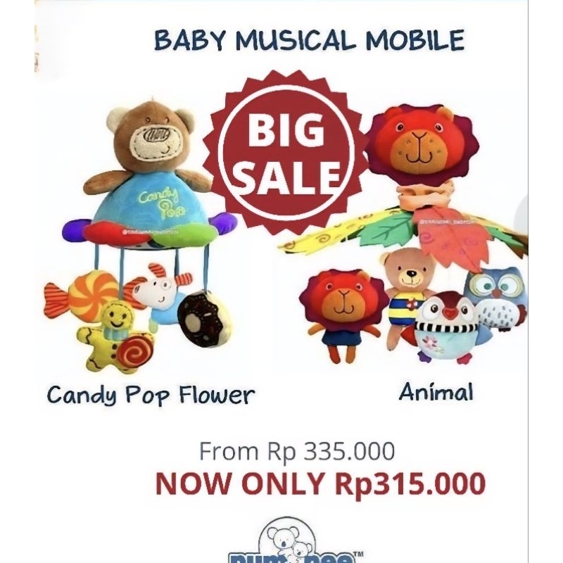 PUMPEE BABY MUSICAL MOBILE