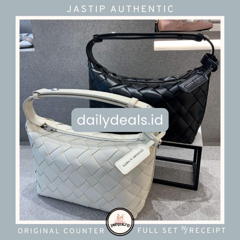 #2-20151510 Ivette Woven - Jastip CK ORIGINAL COUNTER SHOULDER BAG TAS ANYAMAN ANYAM STORE AUTHENTIC