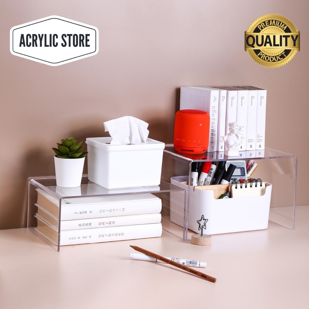 

Akrilik Tipe U Display Stand Showcase Organizer cstm