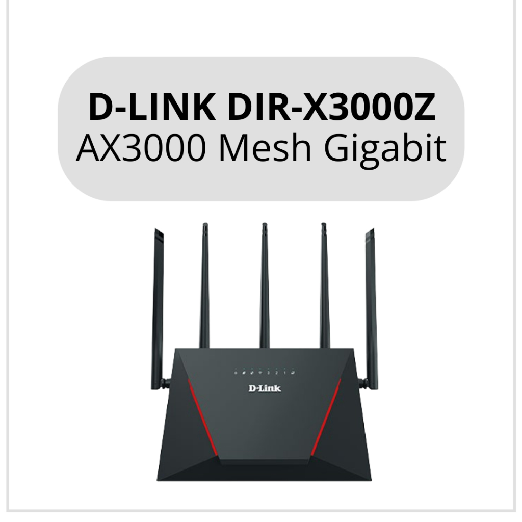 D-LINK DIR-X3000Z AX3000 Mesh Gigabit Wireless Router