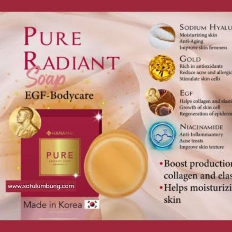 Hanamai Pure Radiant Soap AFC Original