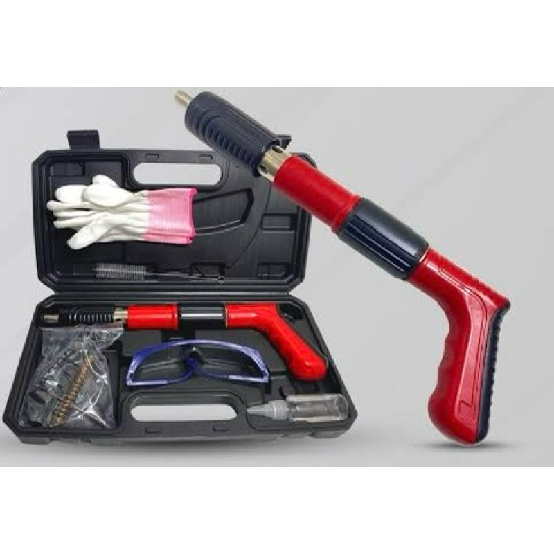 Ramset Gun 10 Set alat paku tembak beton