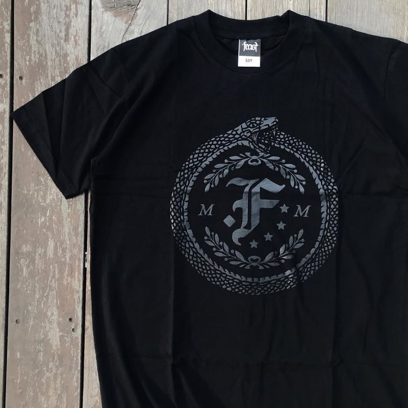 FEAST - OUROBOROS TSHIRT BLACK