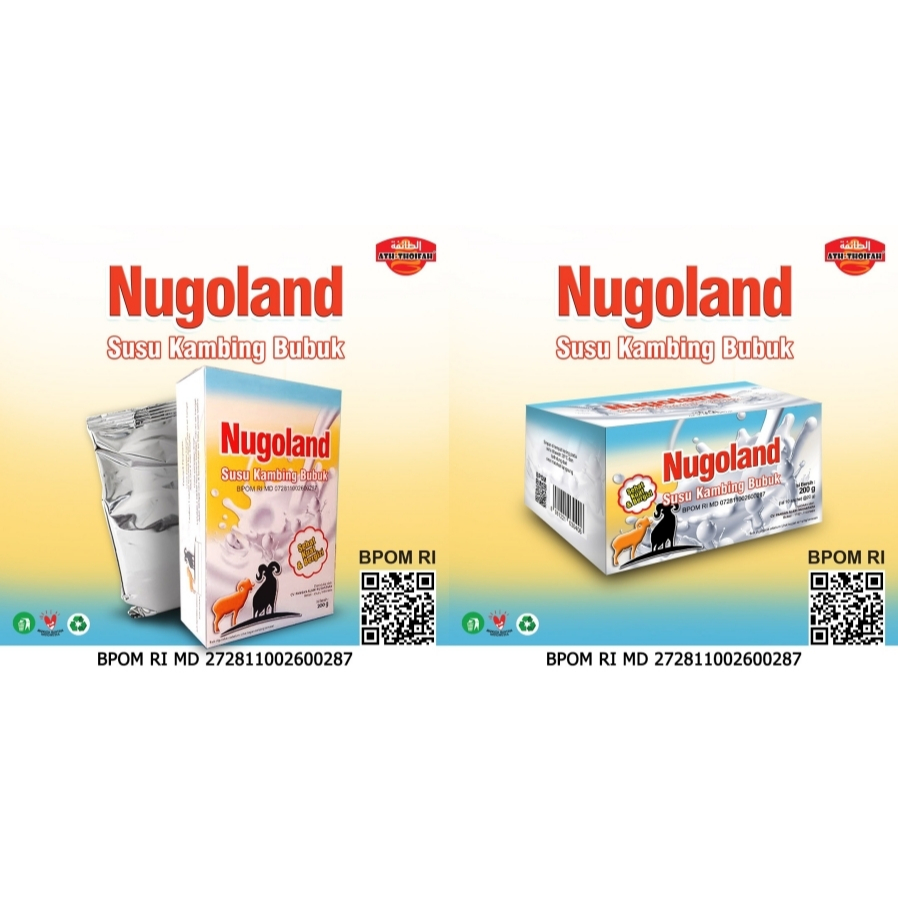 

Nugoland Susu Kambing Bubuk 200 gr Sachet Rasa Original