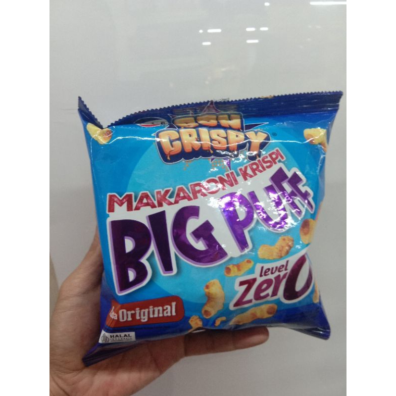 

Boncabe makaroni krispi big puff levek zero original 50g
