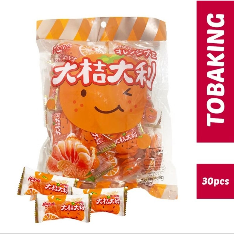 

NARAYA HOOPIE JERUK 500gr isi -+30pcs. Expired 2026.