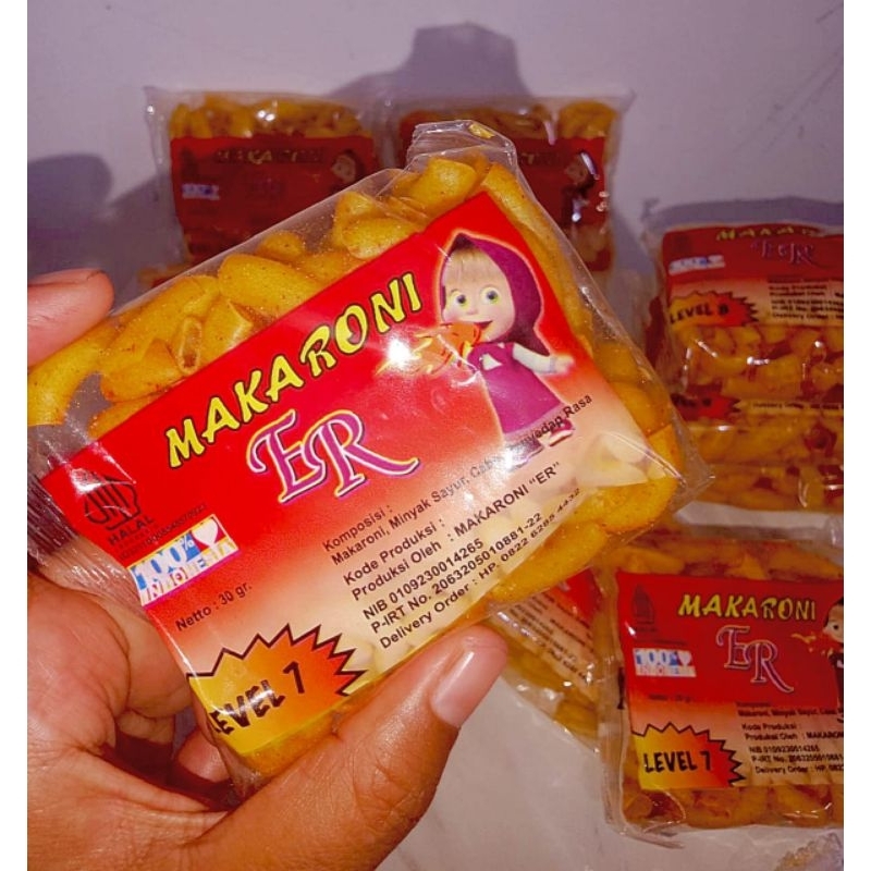 Makaroni ER marsha level 6-10 isi 12pcs