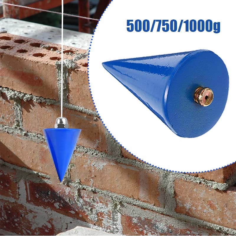 COD Lot Tukang 1000 Gram Bandul Timbangan Pemberat Lot Tukang Ukuran 500-1000gram Lot Kerucut