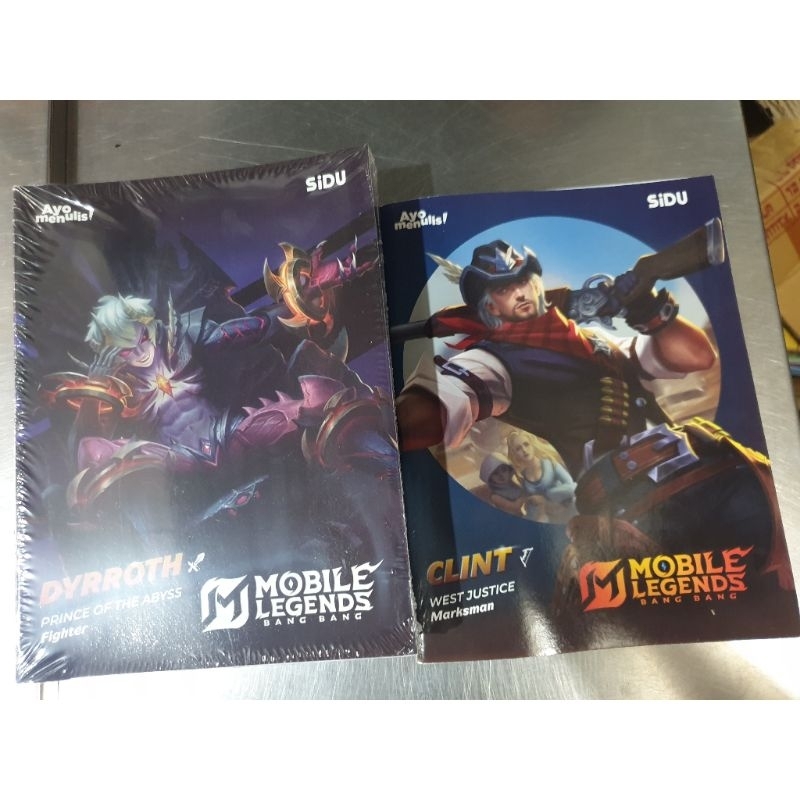 

Promo Buku Tulis 58 SIDU TIMNAS , MARVELL , MOBILE LEGEND 1 PAK ISI 10 BUKU