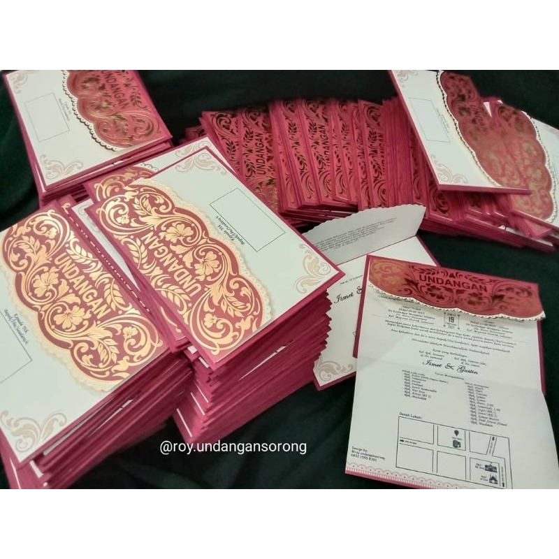 Undangan Pernikahan HardCover HC9915