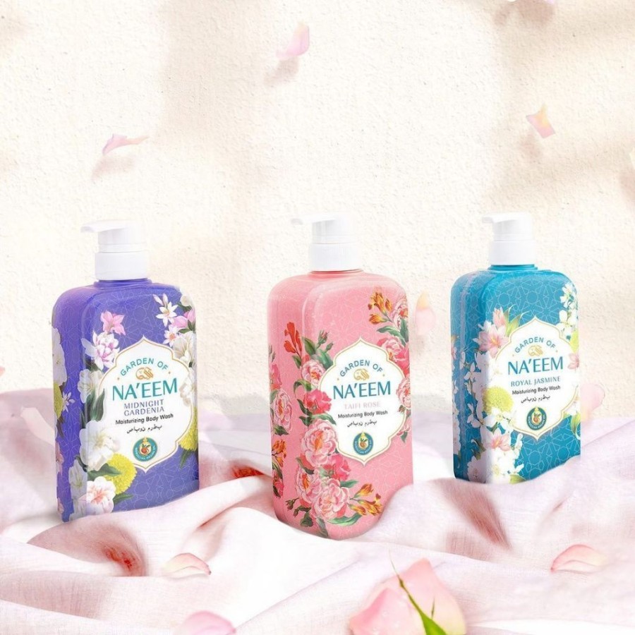 Sabun Cair Garden Of Naeem Body Wash / Sabun Cair Naeem Body Wash 480ml