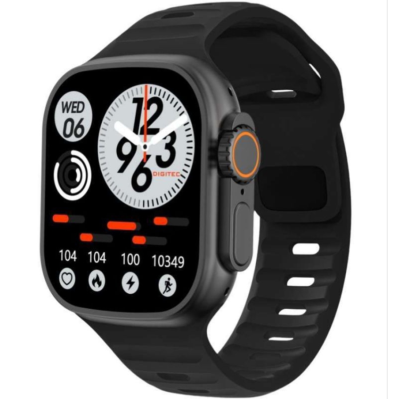 Jam tangan Smartwatch Digitec Tronic2 Strap Rubber Original Garansi Resmi 1 Tahun