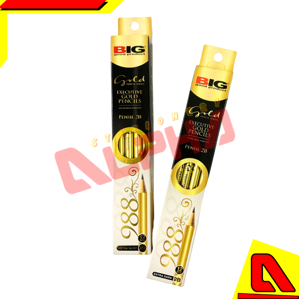 

Pensil 2B Big Executive Gold Pensil/ Pensil 2B Big Gold/ Pensil 2B/ Pensil Big
