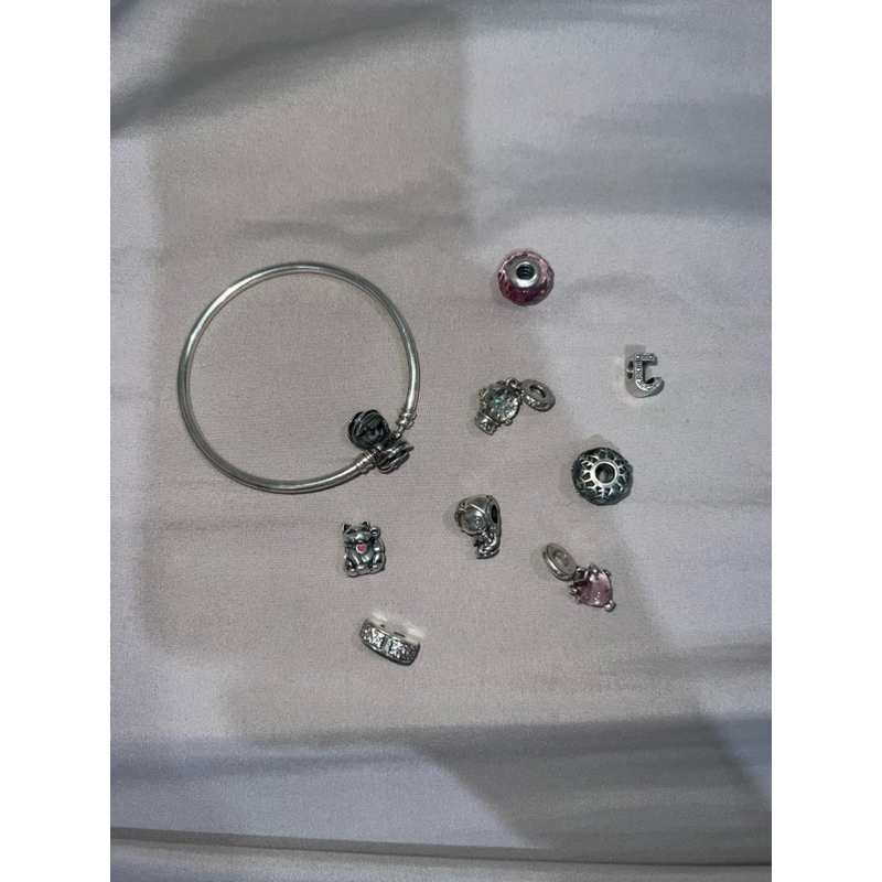 PANDORA BRACELET WITH CHARM ORIGINAL