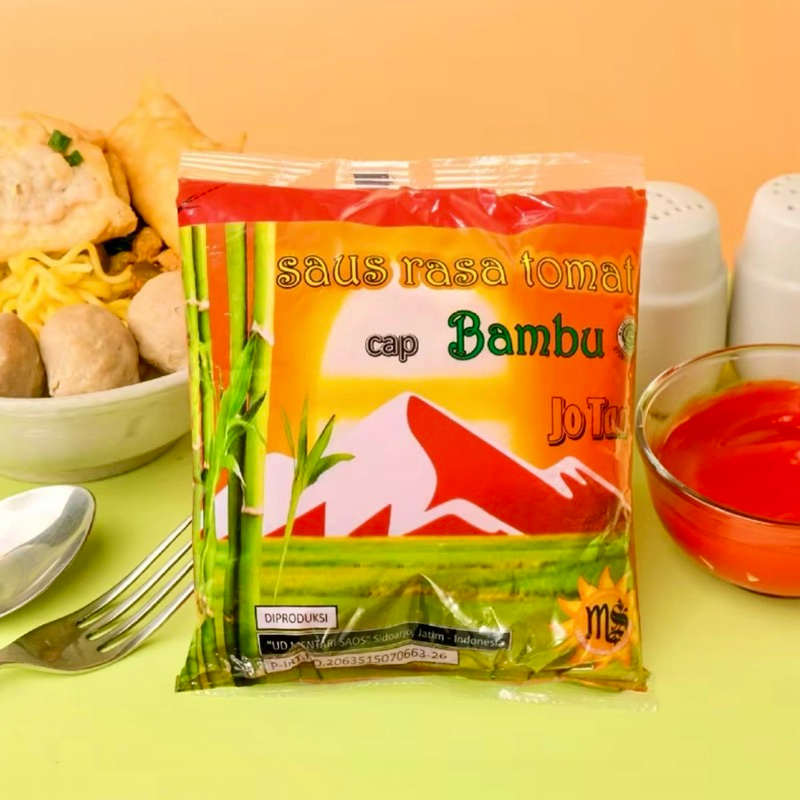 

Saos Tomat Cap Bambu Organik JO TAN 500 gram
