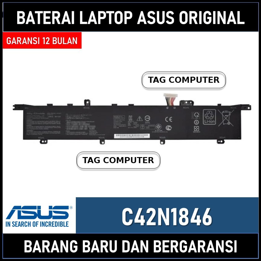 BATERAI ASUS ZENBOOK PRO DUO UX581GV UX581GV-XB74T C42N1846