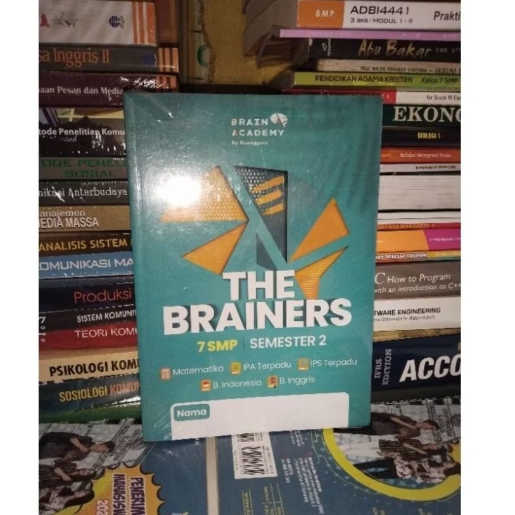 original buku the brainers 7 smp semester 2