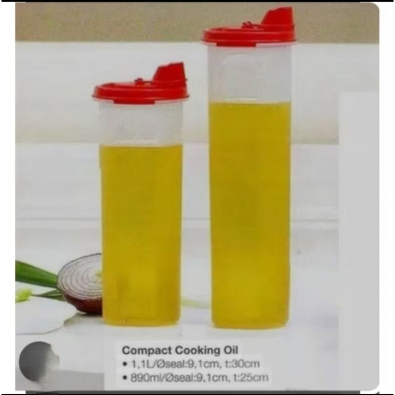 Botol minyak goreng stor pour tupperware eceran 1 pcs