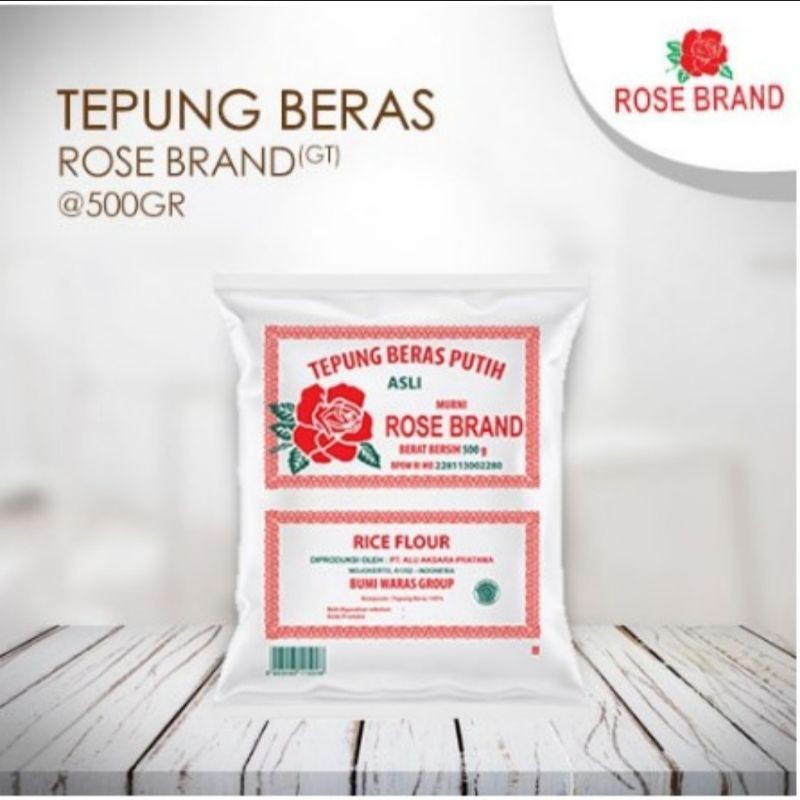 

Tepung Beras Putih Rose Brand 500g