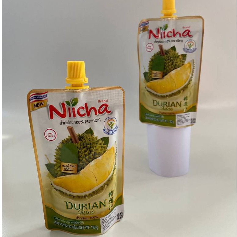 

NIICHA DURIAN JUICE 100% - 120GR