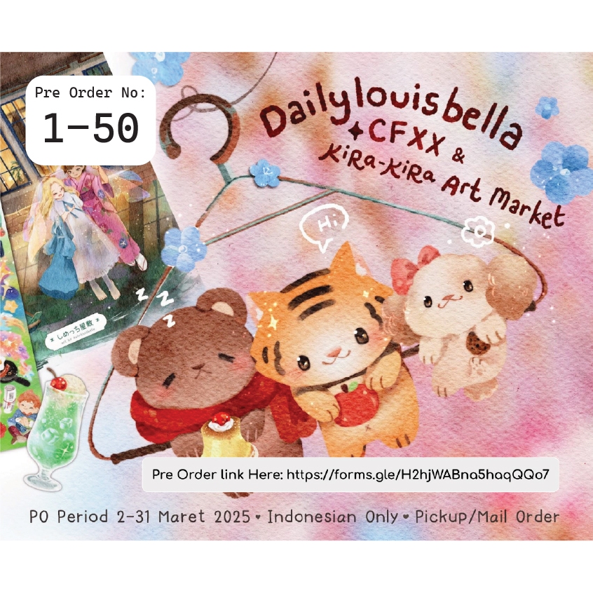 

BACA DESKRIPSI - PO CFXX KKAM Mail Order 1-50 | Stiker Print & Poster by Dailylouisbella