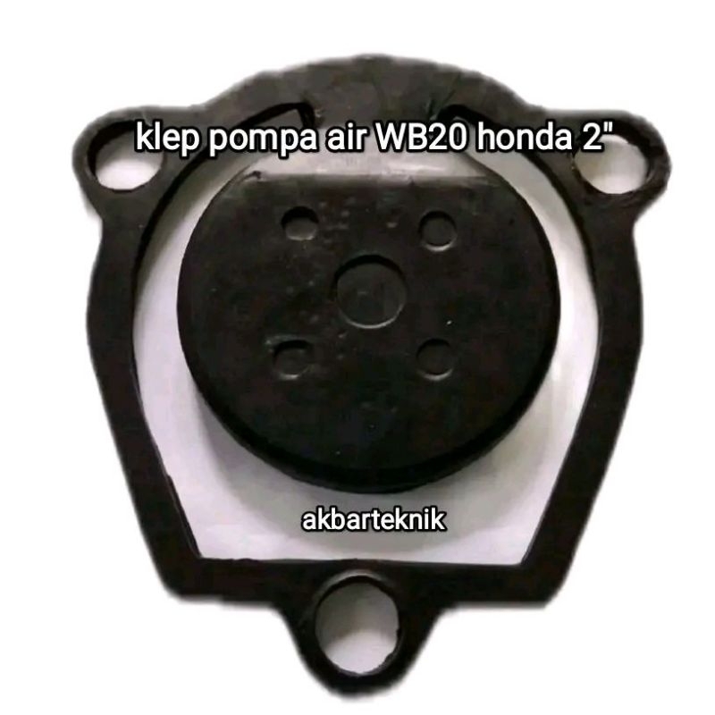 klep pompa air WB20 honda 2"