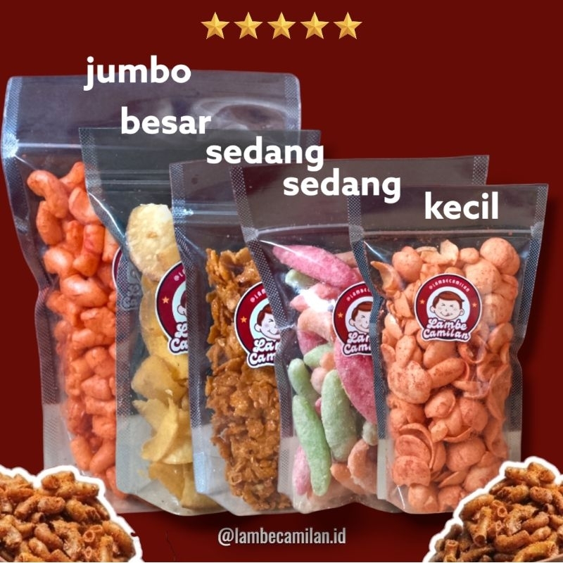 

ANEKA JAJANAN CAMILAN PEDAS (JUMBO)