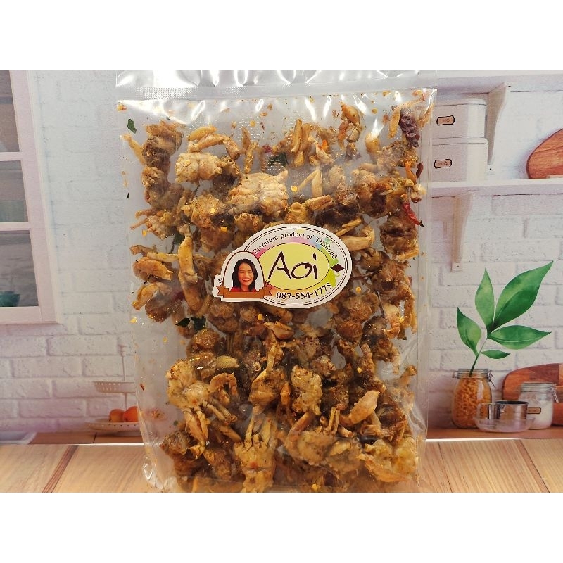 

[Ready] Aoi Snack Bangkok Baby Crab Tomyam & Udang Crispy Pedas