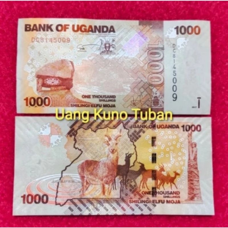 uang asing Uganda 1000 Shillings