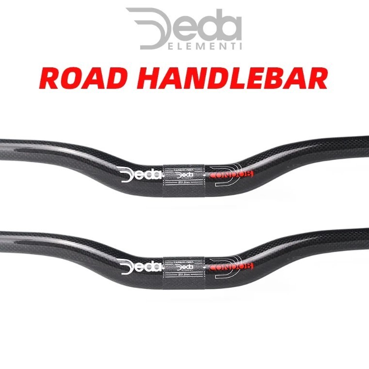 Handlebar MTB DEDA Carbon Stang MTB Flat Rise Stang