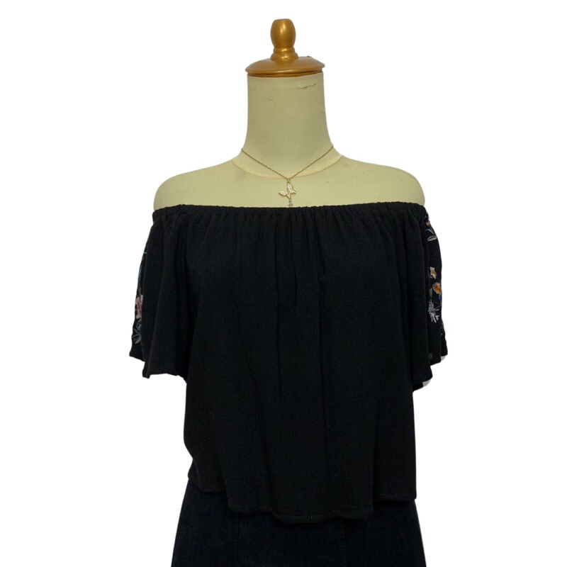 Fashion Atasan wanita | pakaian branded import dan sisa export | Top wanita | Baju wanita hitam mode