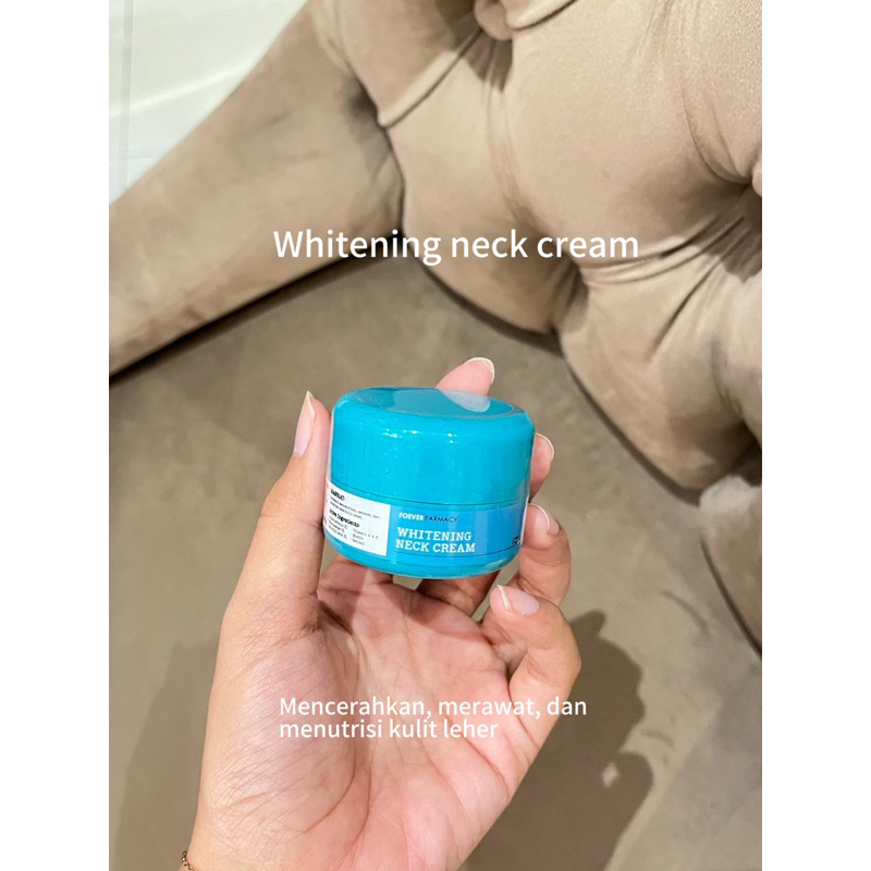 FOEVER FARMACY WHITENING NECK CREAM | dr TITIK WAHYUNINGSIH | CREAM LIPATAN | CREAM PENCERAH LIPATAN