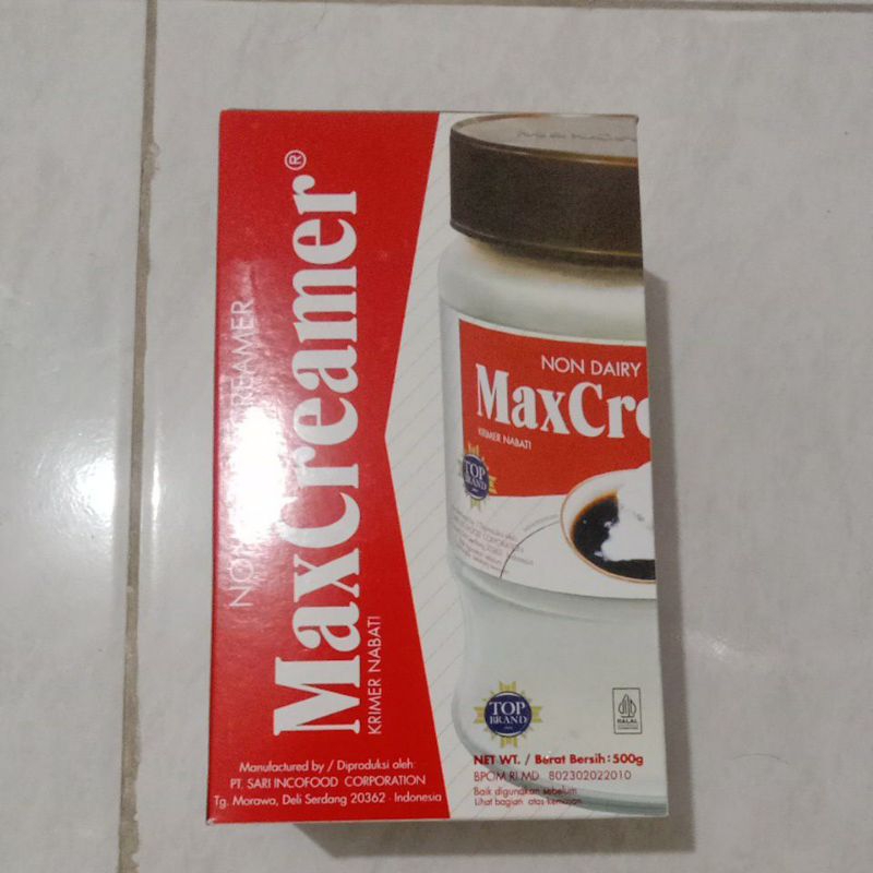 

Max Creamer 500 gr