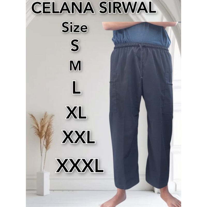 Celana Sirwal/komprang silat/Pria Dewasa