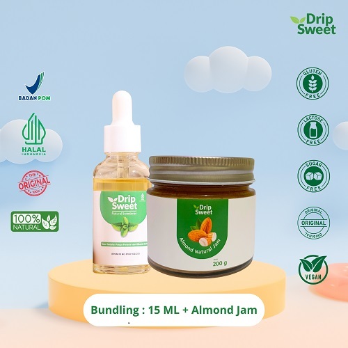 

Dripsweet 15ml + Almond Jam 200gr