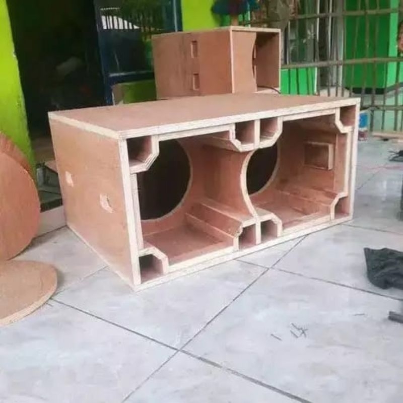 BOX SPEAKER 15 INCHI MODEL PLANAR BREWOG DOUBLE