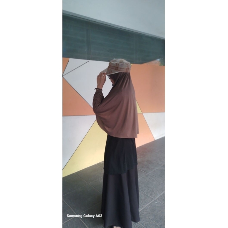 supermaxsimal TOPI wanita topi Pelindung sinar matahari Topi Hijabers Anti UV style Korea TOPI Bucke
