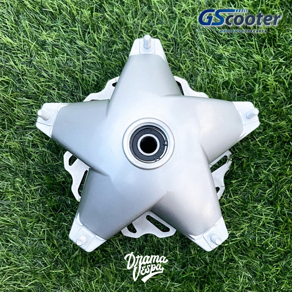 Tromol Bintang Vespa / Tromol Skyper buatan GScooter untuk PX Series Excel | Drama Vespa