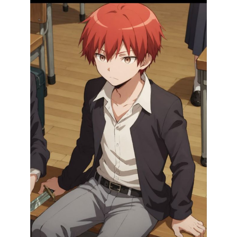 Assasination  Classroom Karma Akabane Costume Cosplay