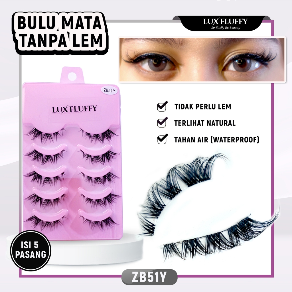EYELASH SERIES Pasang Bulu Mata Palsu  Eyelash  - ZB51Y-05