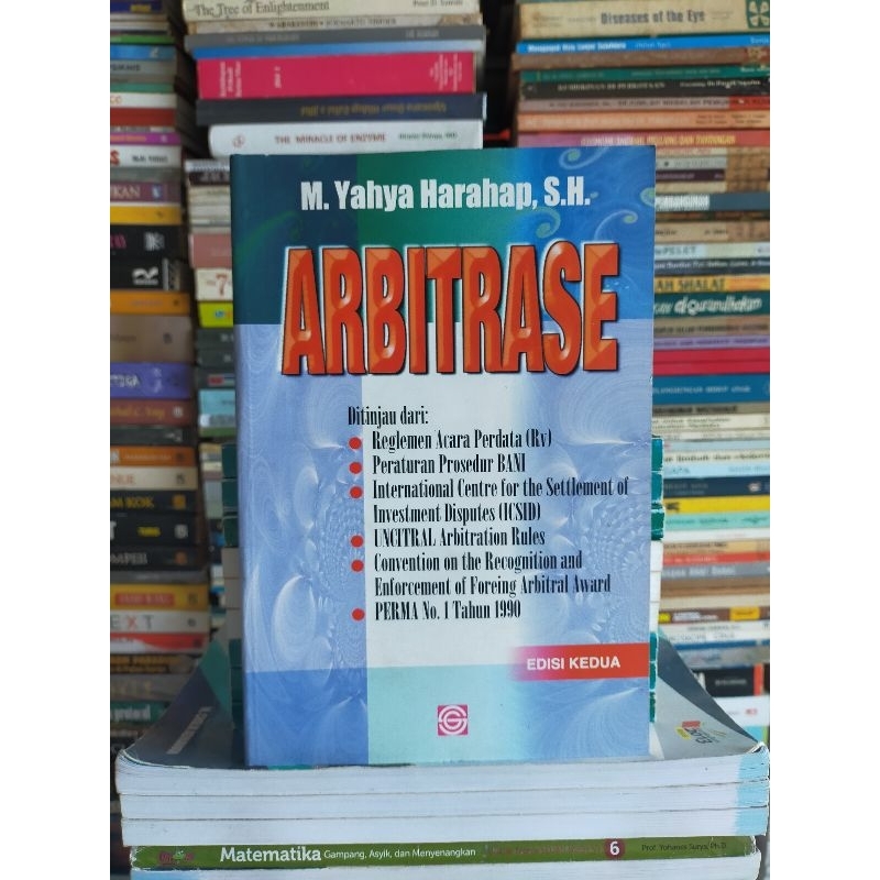 Buku Original : Arbitrase oleh M.Yahya Harahap, SH