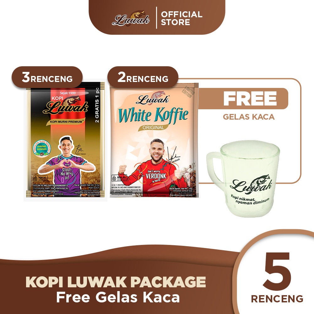 

Kopi Luwak Package - Free Gelas Kaca