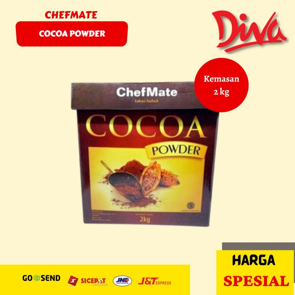 

[2KG] Chefmate Cocoa Powder | Chefmate Coklat Bubuk Ori