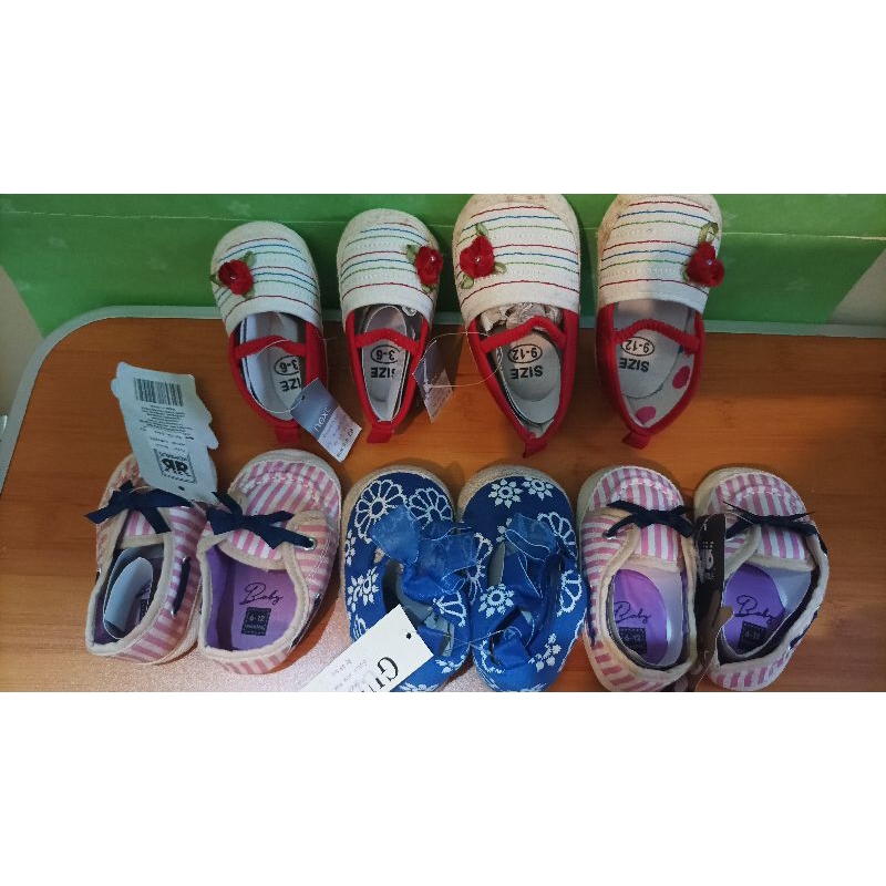 [SISA TOKO] Borongan Sepatu Prewalker Cewek & Cowok 3-12 bulan