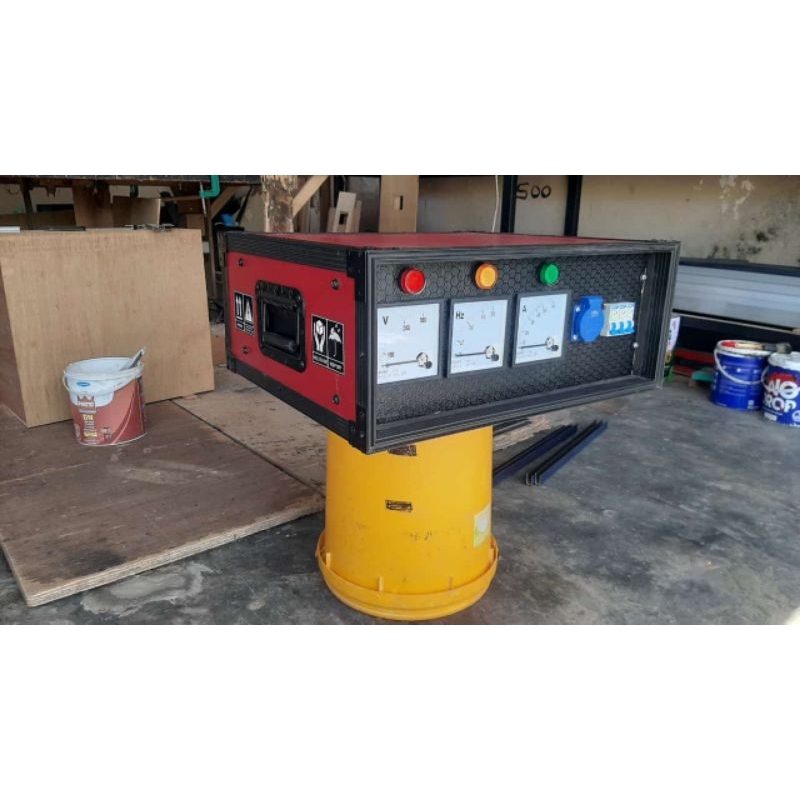 Panel Listrik Genset 1Phase Analog 4u