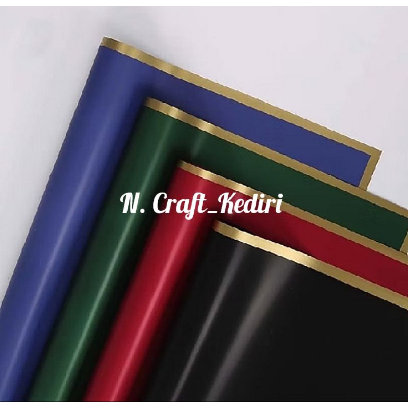 

1 Lembar Flower Wrapping Paper Variasi List Gold FREE PACKING Kertas Buket List Gold Cellophane Warna Kertas Pembungkus Bunga Kertas Bouquet Line Color Gold Cellophane Kertas Buket List Emas