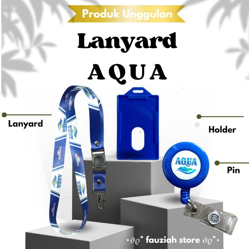 

READY! TALI ID CARD AQUA / LANYARD AQUA Termurah!!!